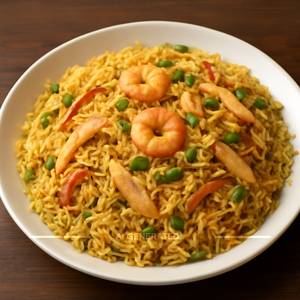 Singapore Fried Rice Non Veg