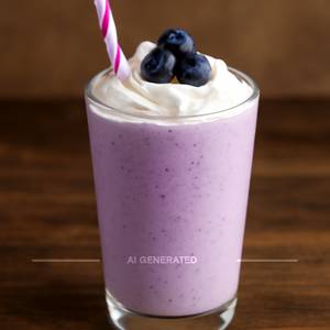 Blueberry Milkshake
