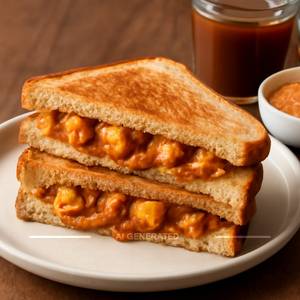 Makhani Paneer Sandwich