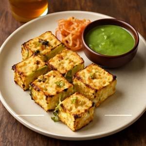 Garlic paneer tikka