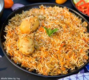 Egg Dum Biryani -[500ml]