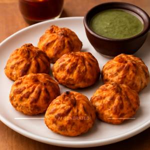 Paneer Tikka Fired Momo (5 Pcs)