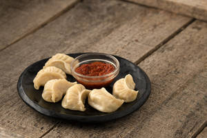 Chicken Steamed Momos 5no:s