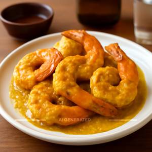 Mustard prawns