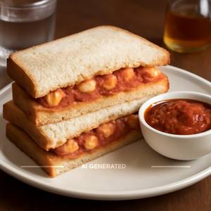 Schezwan Paneer Sandwich