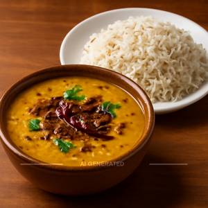 Dal Tadka + Jeera Rice