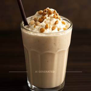 Hazelnut milkshake