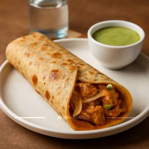 Achari Chicken Roll