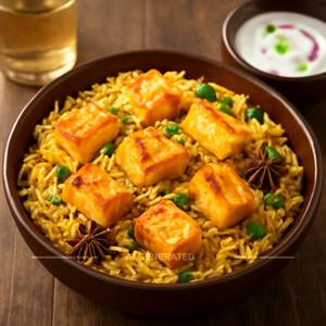 Paneer biryani