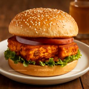 Paneer Tikka Burger