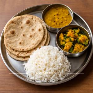 Simple Thali