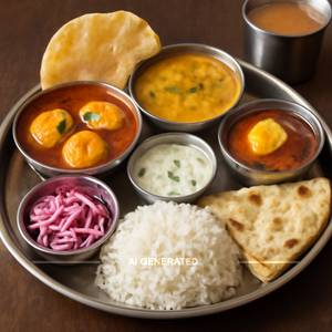 Egg Premium Thali