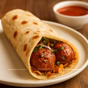 Veg Manchurian Roll