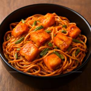 Schezwan Paneer Hakka Noodles