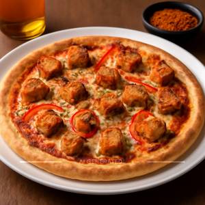 Paneer Peri Peri Pizza.