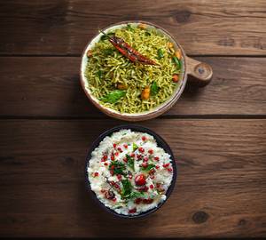 Karivepaku Podi Rice [500 Ml Box],Curd Rice [250 Ml Box]