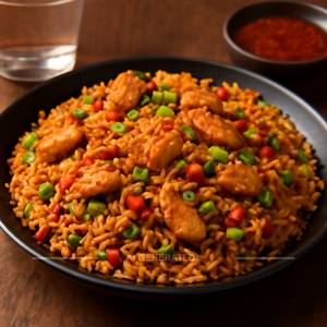 Schezwan Chicken Fried Rice