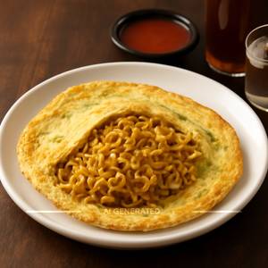 Omelette Maggi