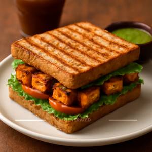 Paneer Tikka Sandwich