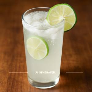 Fresh lime soda
