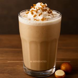 Hazelnut cold coffee