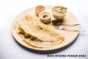 Rava Mysore Masala Dosa