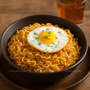Egg maggi