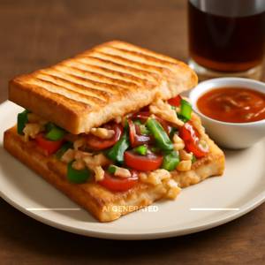 Veg Pizza Sandwich