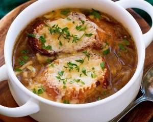 Cheesy Onion Soup