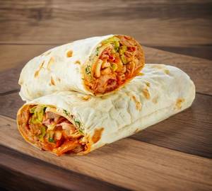 Egg with chicken roll