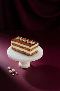 Premium Tiramisu Pastry Slice
