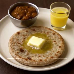 Butter Jwari Bhakar