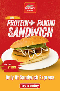 Protein + Panini Sandwich