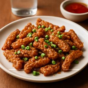 Garlic chicken dry