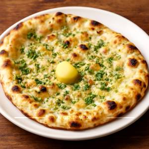 Garlic naan