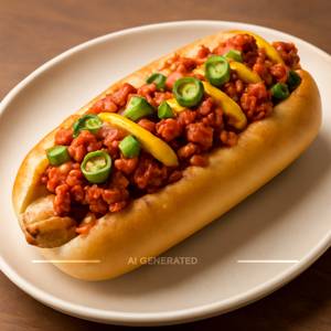 Chilly Chicken Hot Dog