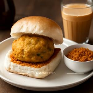 Mix Veg Vada Pav