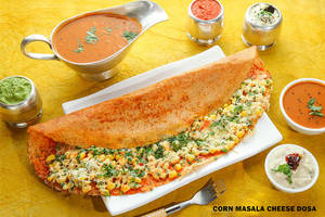 Corn Masala Cheese Dosa