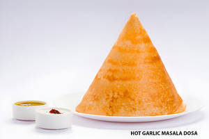 Hot Garlic Masala Dosa