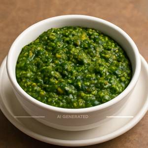 Green Mirchi Thecha [250 G]