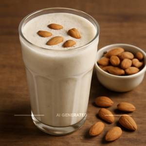 Roasted almond shake