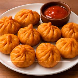 Veg Momos (8 Pcs)