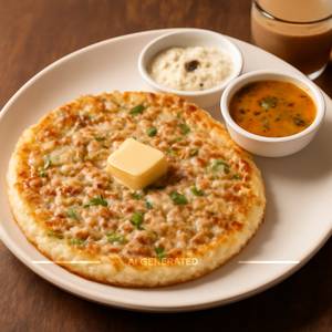 Butter Onion Uttapam