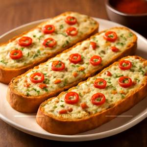 Chilli Cheese Garlic Bread