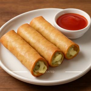 Veg spring roll [4 pieces]