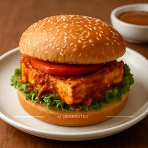 Paneer Masala Burger
