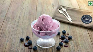 Blueberry Greek Yogurt Scoop Italian Gelato