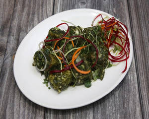 Paneer Green Garlic