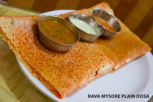 Rava Mysore Plain Dosa