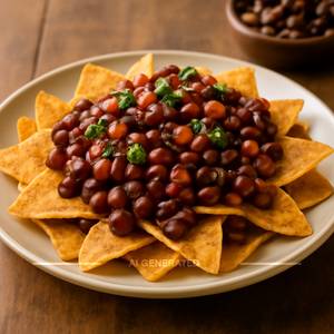 Nachos with Beans